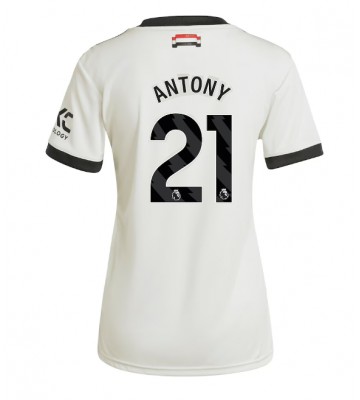 Manchester United Antony #21 Replika Tredjetrøje Dame 2024-25 Kortærmet